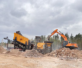 Mobile Concrete Crusher