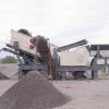 Mobile heavy hammer crusher plant