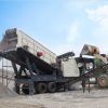 Mobile heavy hammer crusher plant