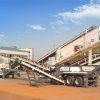 Mobile heavy hammer crusher plant